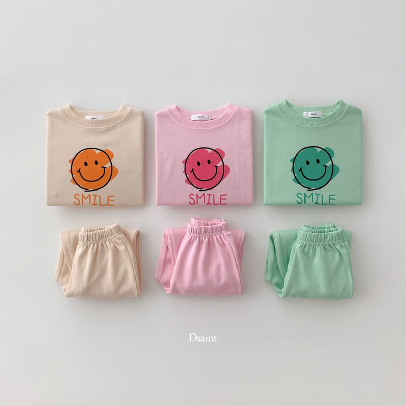 Dsaint - Korean Children Fashion - #childofig - Every Smile Top Bottom Set