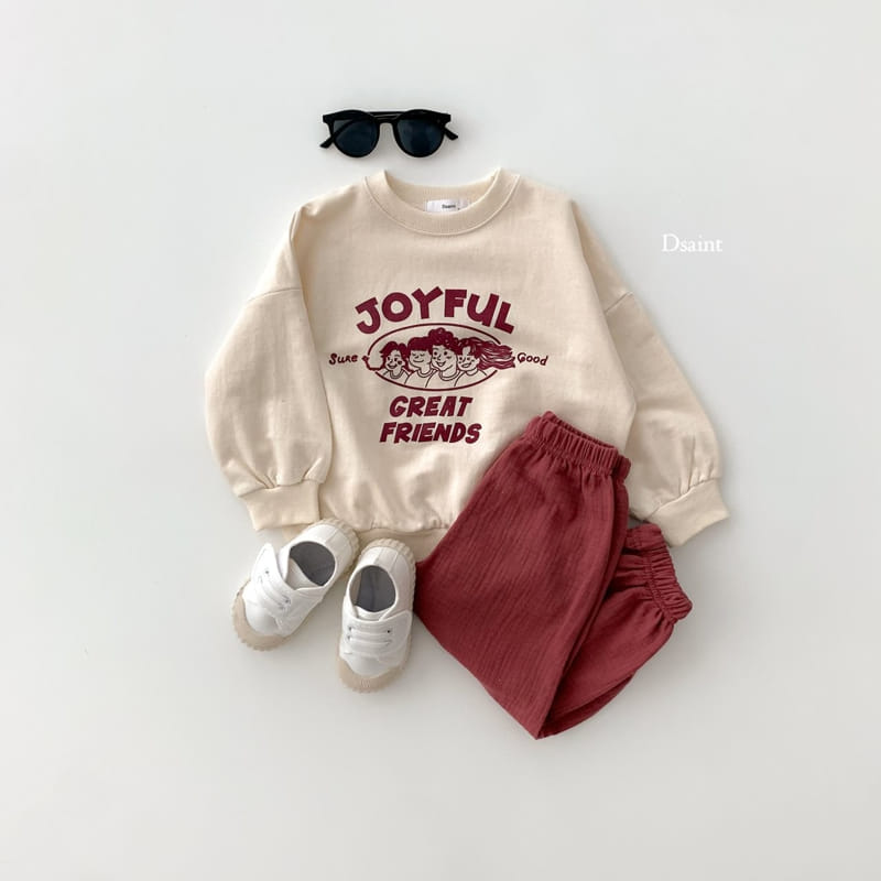 Dsaint - Korean Children Fashion - #childofig - Joyful Sweatshirt - 7