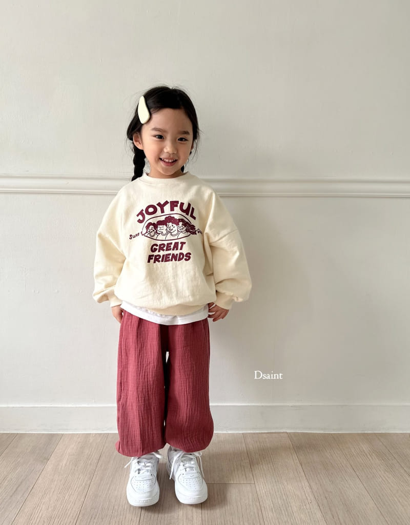 Dsaint - Korean Children Fashion - #designkidswear - Joyful Sweatshirt - 9