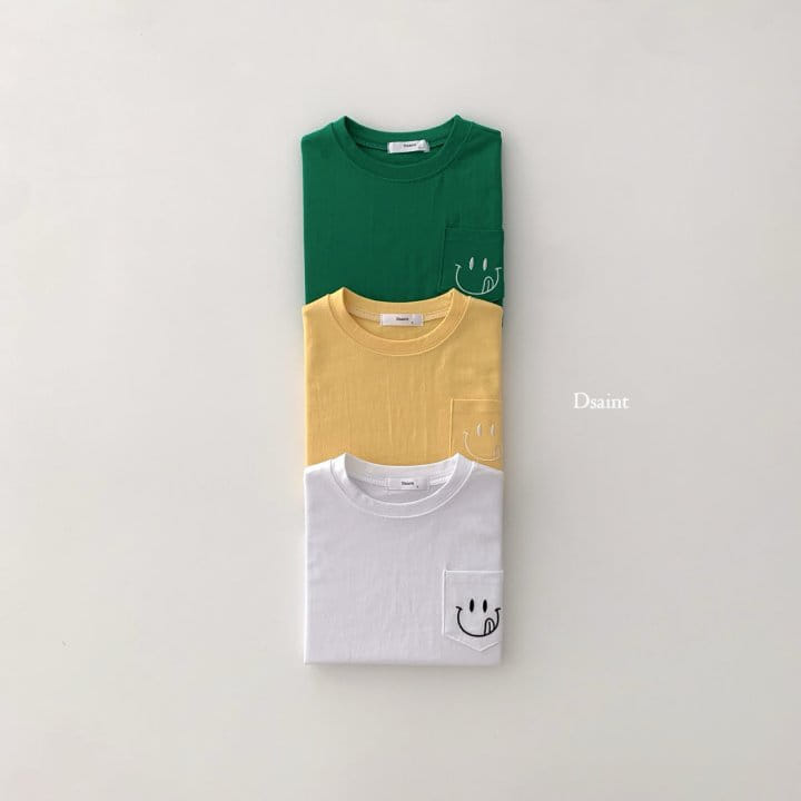 Dsaint - Korean Children Fashion - #designkidswear - Melong Pocket Tee - 2