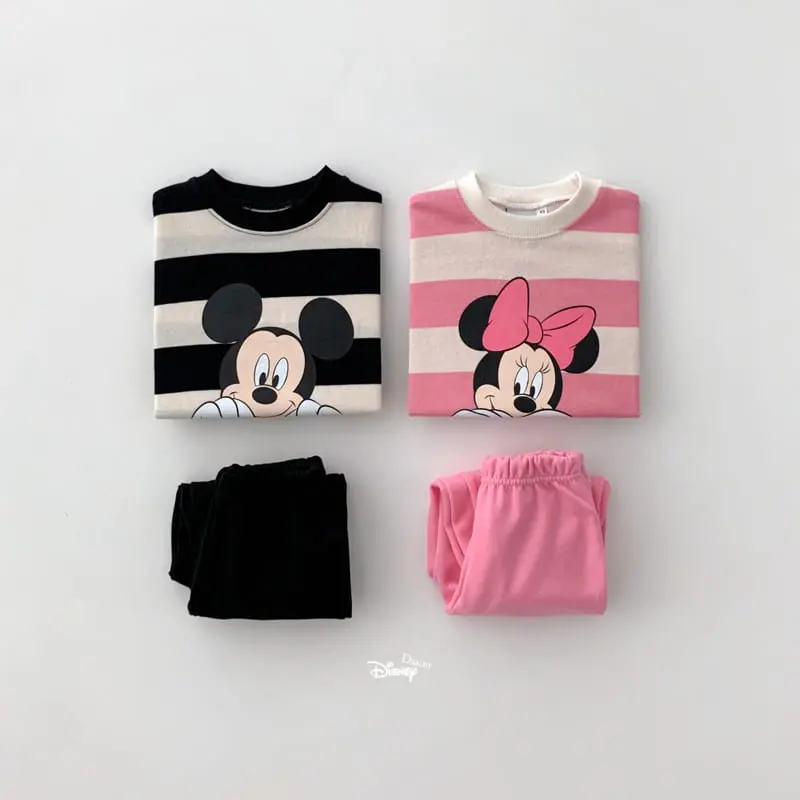 Dsaint - Korean Children Fashion - #discoveringself - Both Hands Friend Top Bottom Set