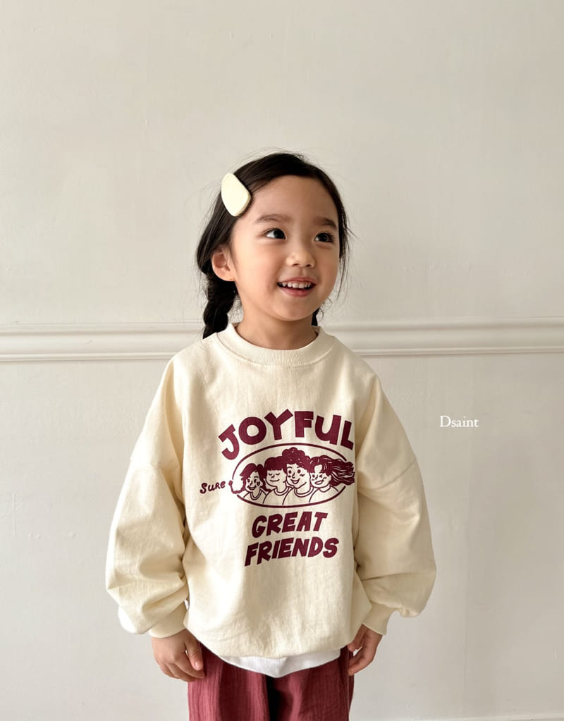 Dsaint - Korean Children Fashion - #discoveringself - Joyful Sweatshirt - 10