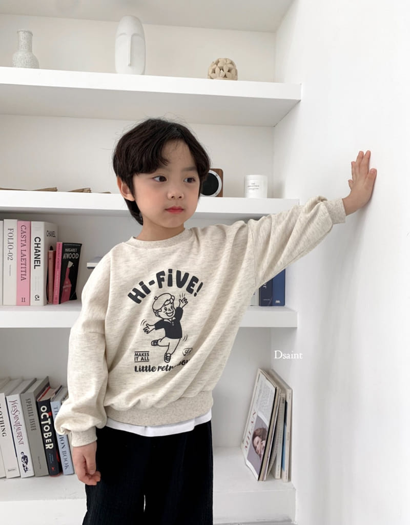 Dsaint - Korean Children Fashion - #fashionkids - Hifive Sweatshirt - 9