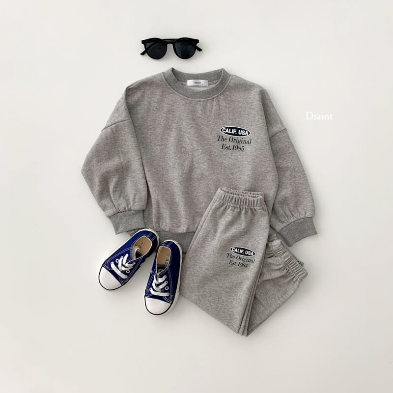 Dsaint - Korean Children Fashion - #fashionkids - Calif USA Top Bottom Set - 6