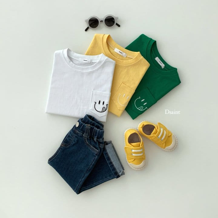 Dsaint - Korean Children Fashion - #discoveringself - Melong Pocket Tee - 4