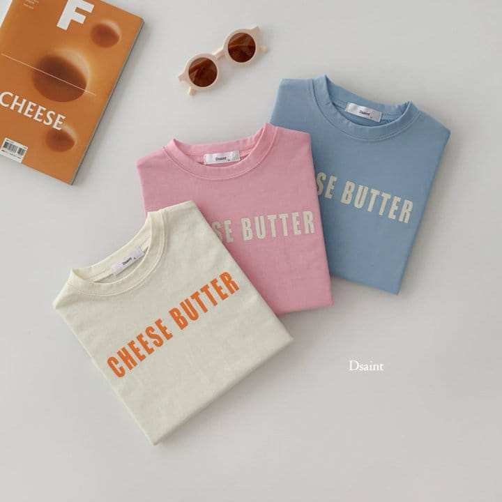 Dsaint - Korean Children Fashion - #fashionkids - Cheese Butter Tee - 3