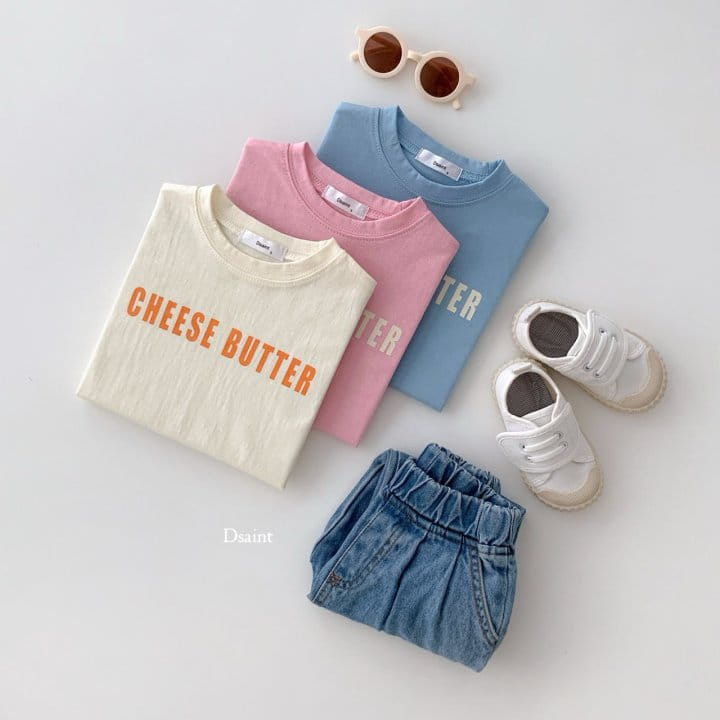 Dsaint - Korean Children Fashion - #kidsstore - Cheese Butter Tee - 5