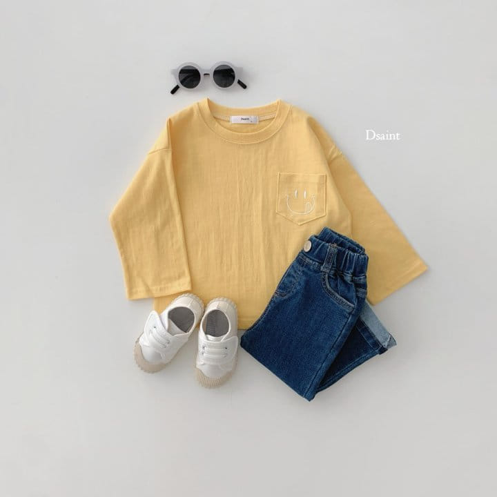 Dsaint - Korean Children Fashion - #kidzfashiontrend - Melong Pocket Tee - 7