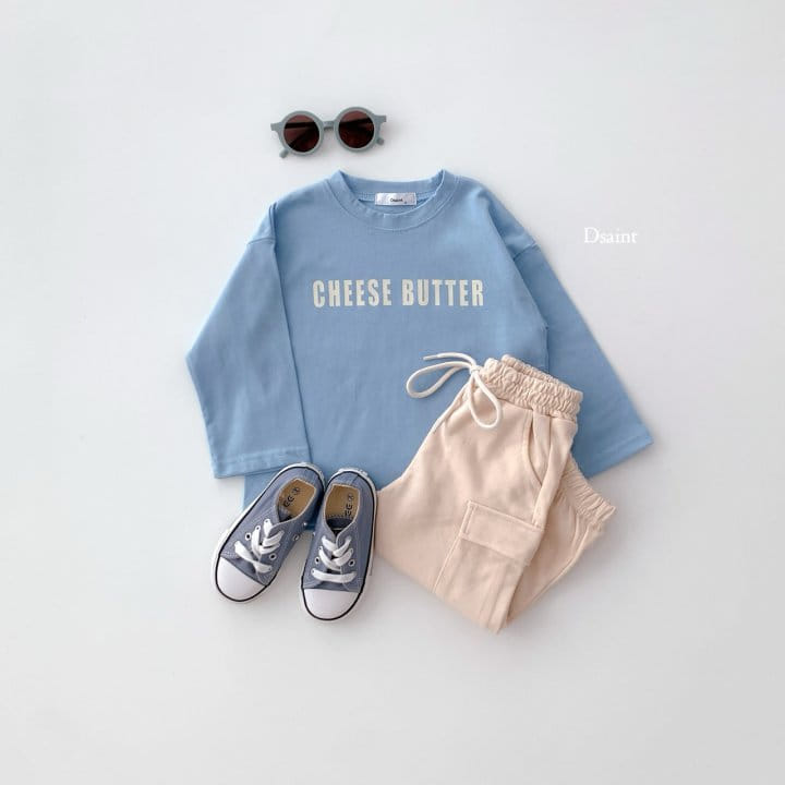 Dsaint - Korean Children Fashion - #littlefashionista - Cheese Butter Tee - 8