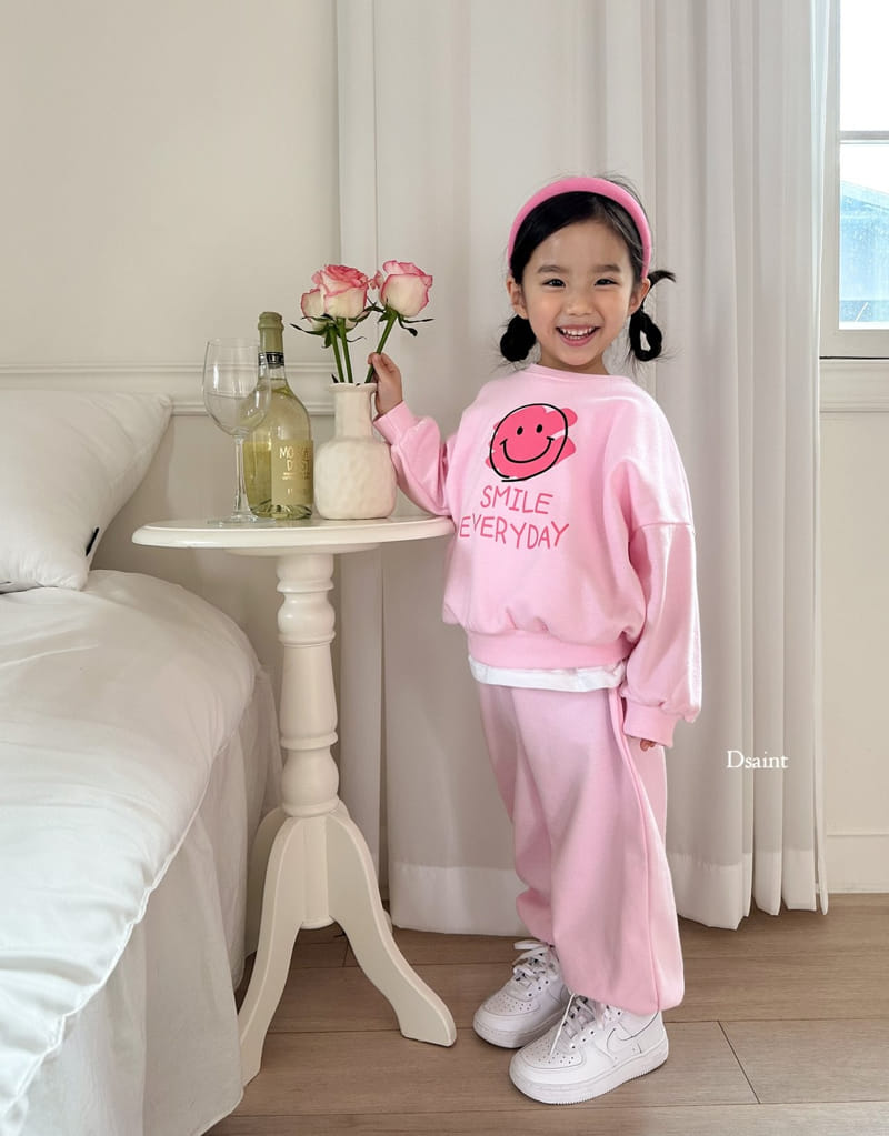 Dsaint - Korean Children Fashion - #magicofchildhood - Every Smile Top Bottom Set - 11