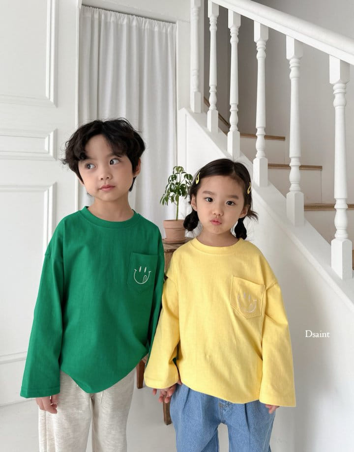 Dsaint - Korean Children Fashion - #magicofchildhood - Melong Pocket Tee - 10