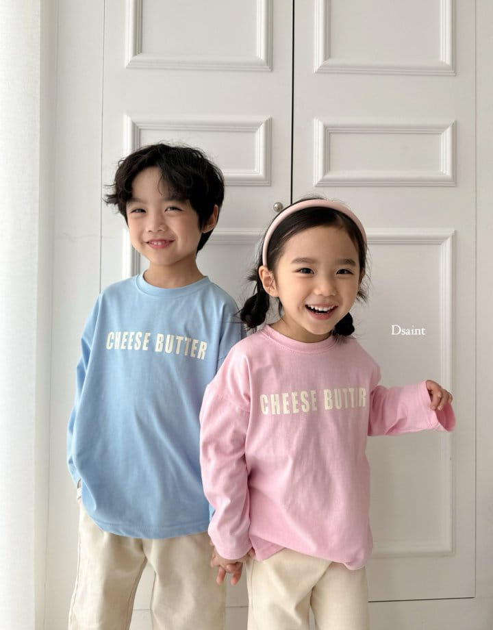 Dsaint - Korean Children Fashion - #magicofchildhood - Cheese Butter Tee - 9