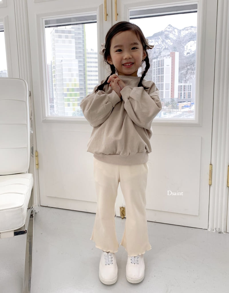 Dsaint - Korean Children Fashion - #minifashionista - Bbom Bbom Terry Wide Pants - 8