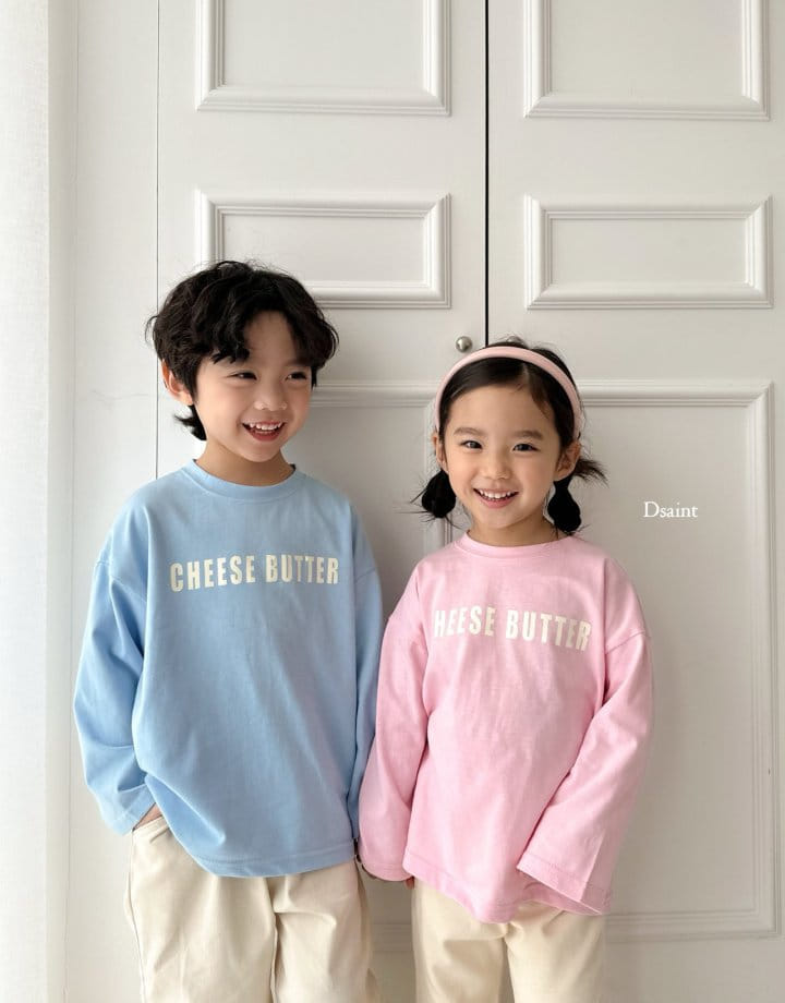 Dsaint - Korean Children Fashion - #minifashionista - Cheese Butter Tee - 10