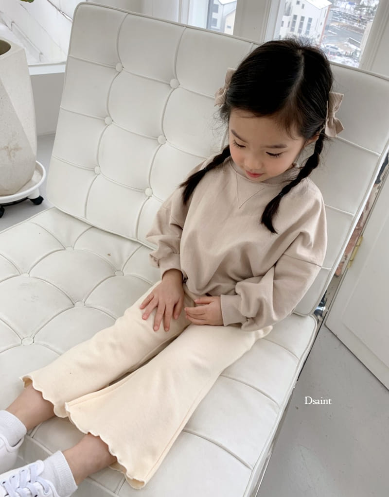 Dsaint - Korean Children Fashion - #prettylittlegirls - Bbom Bbom Terry Wide Pants - 9