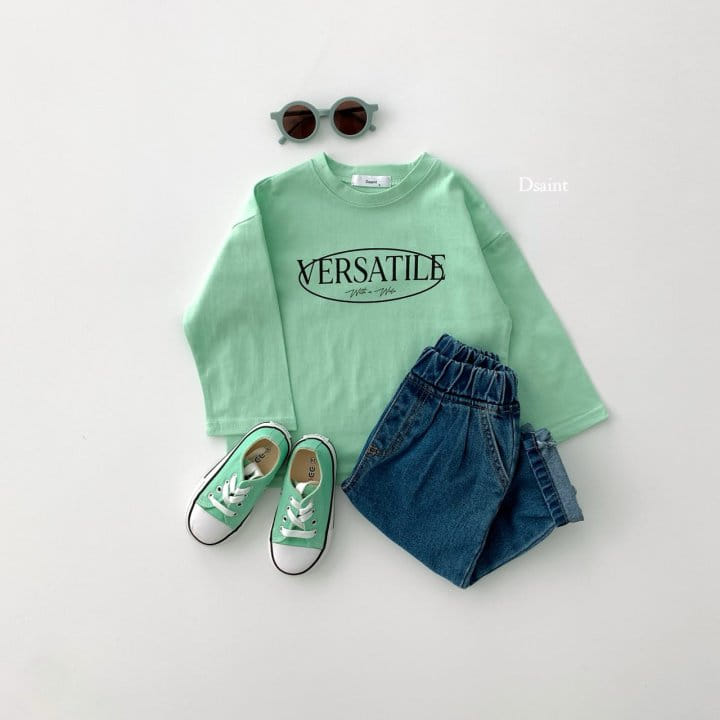 Dsaint - Korean Children Fashion - #todddlerfashion - Versatile Tee - 7