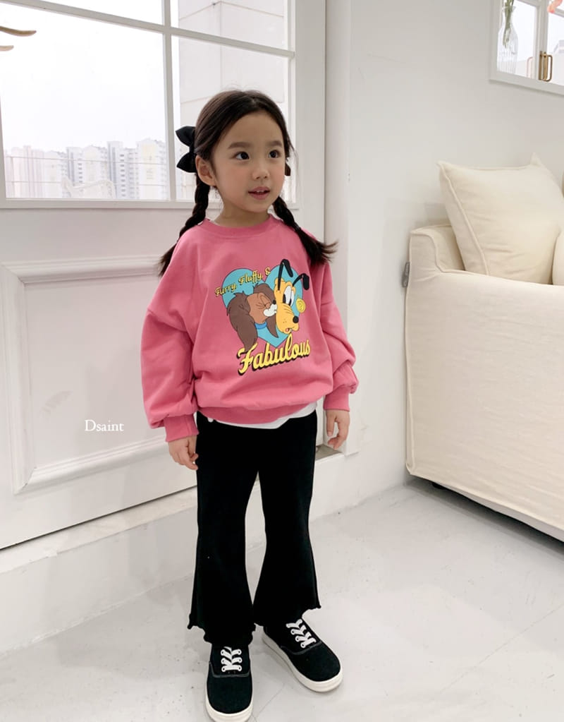 Dsaint - Korean Children Fashion - #toddlerclothing - Bbom Bbom Terry Wide Pants - 11