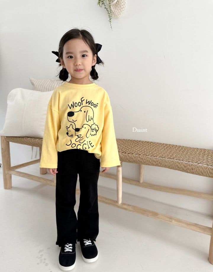 Dsaint - Korean Children Fashion - #toddlerclothing - Dog Friend Tee - 10