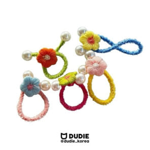 Dudie - Korean Children Fashion - #littlefashionista - Flower Patch Hair String