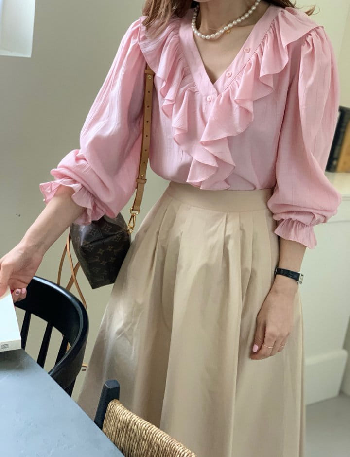 Elmu - Korean Women Fashion - #momslook - Verona Blouse