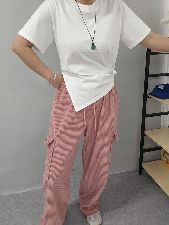 Gram - Korean Women Fashion - #momslook - Rib Stopper Pants - 6