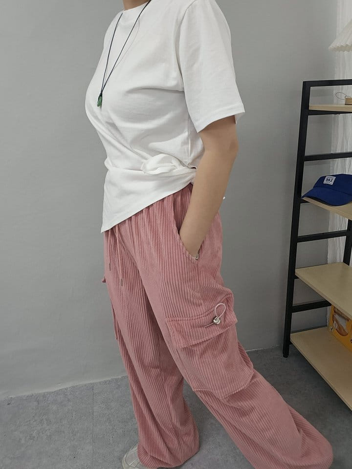 Gram - Korean Women Fashion - #shopsmall - Rib Stopper Pants - 4