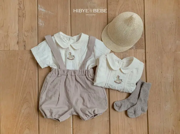 Hi Byebebe - Korean Baby Fashion - #onlinebabyshop - Bebe Leo Embroidery Body Suit - 8