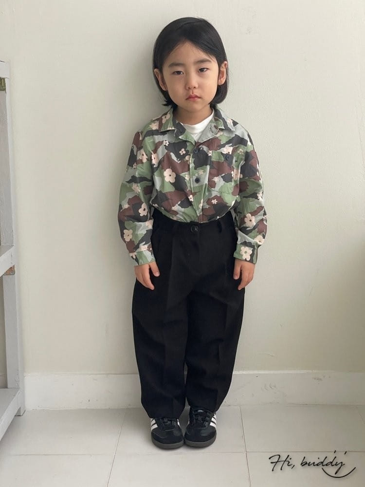 Hi Byebebe - Korean Children Fashion - #childofig - Camo Flower Shirt - 11