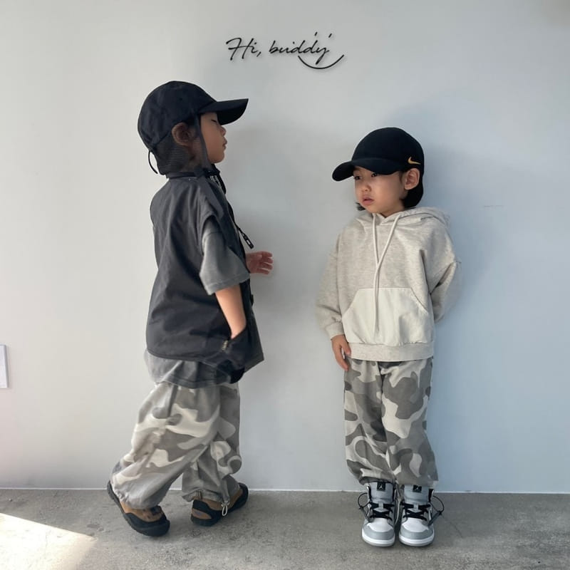 Hi Byebebe - Korean Children Fashion - #designkidswear - Camo Terry Pants - 9