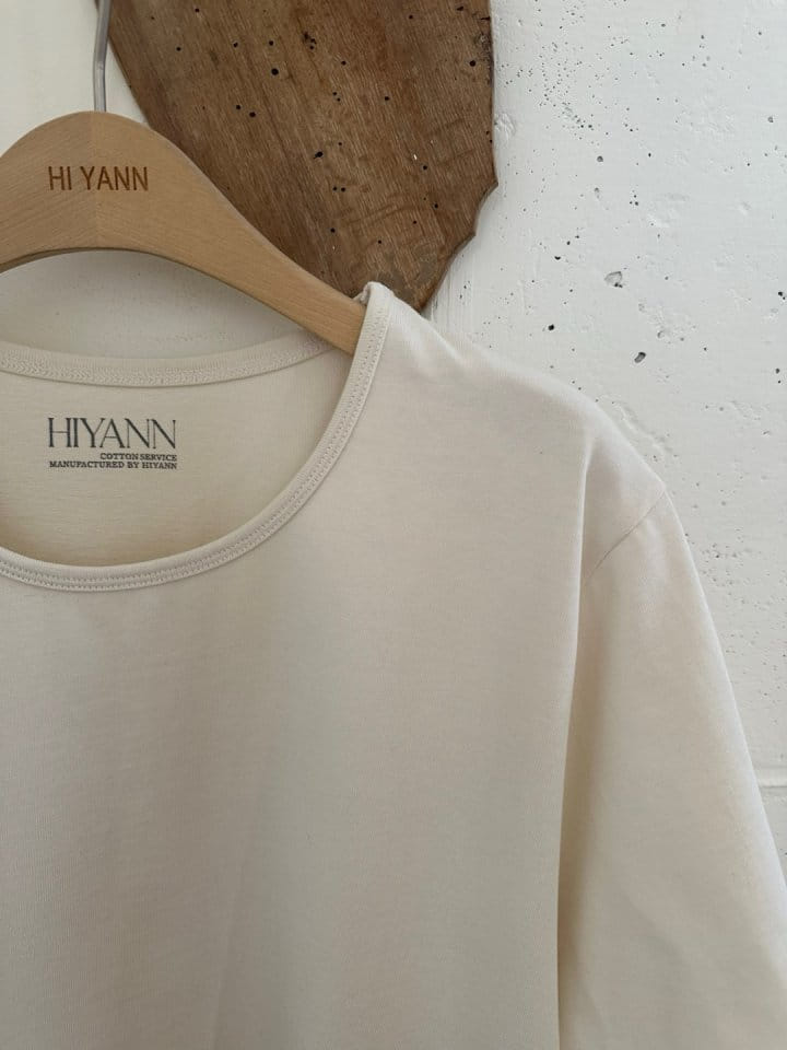 Hiyann - Korean Women Fashion - #momslook - Piping Basic Tee - 7