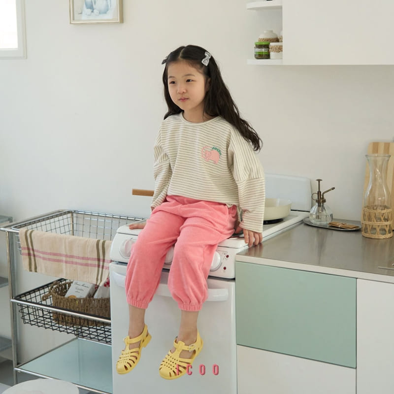 Icoo - Korean Children Fashion - #childofig - D Long Tee - 4