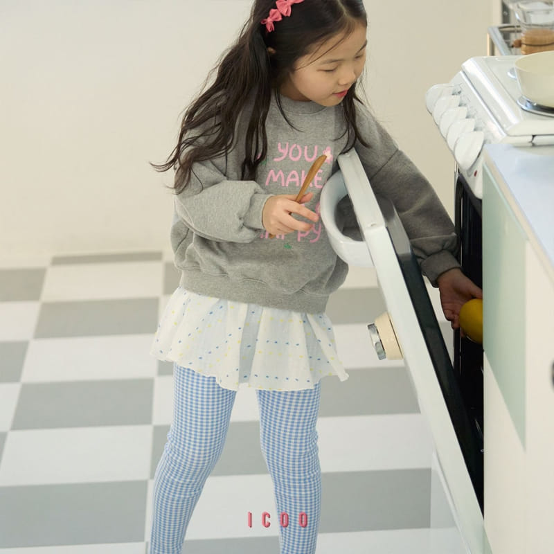 Icoo - Korean Children Fashion - #designkidswear - Happy Sweatshirt - 4