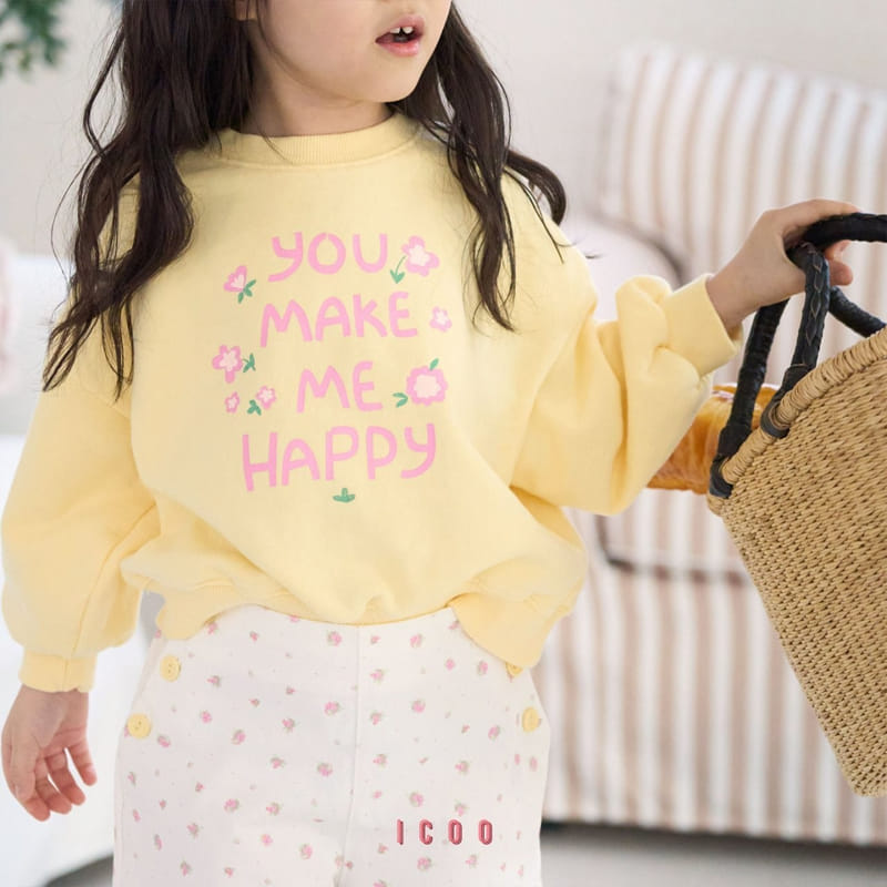 Icoo - Korean Children Fashion - #magicofchildhood - Happy Sweatshirt - 11