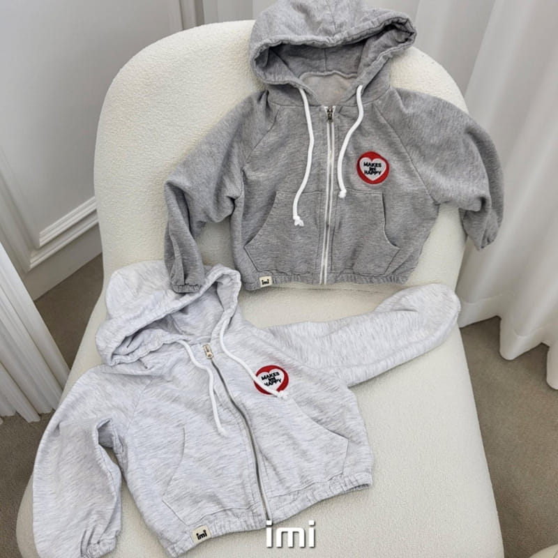 Imi - Korean Children Fashion - #childrensboutique - Hoody Zip Up