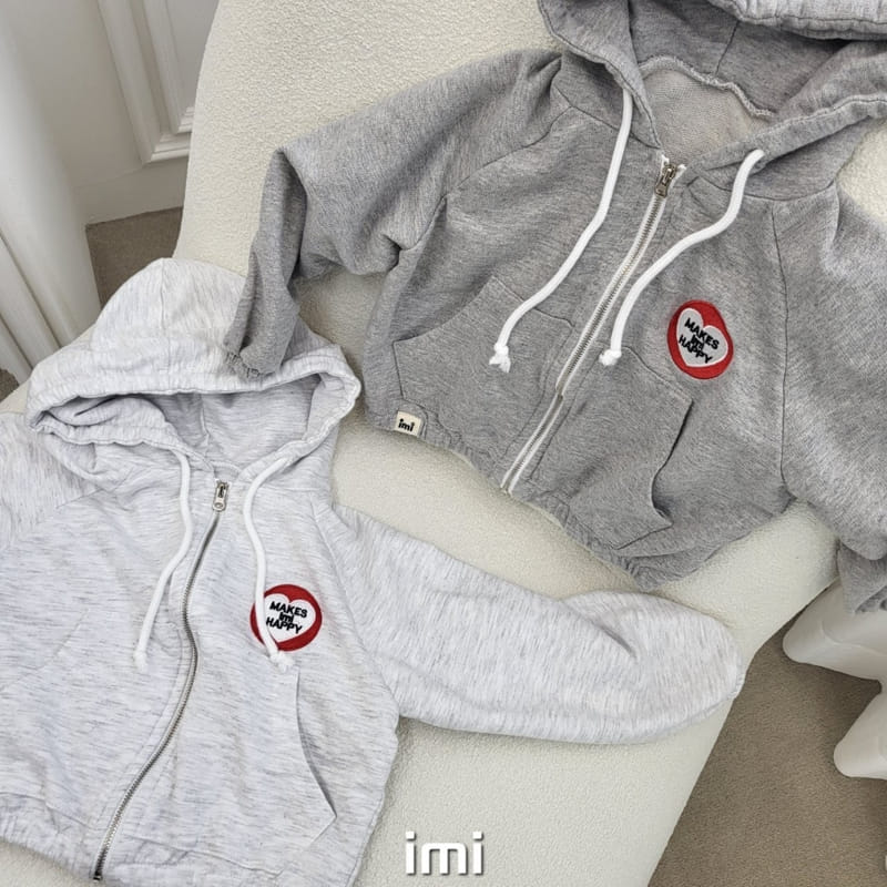 Imi - Korean Children Fashion - #designkidswear - Hoody Zip Up - 2