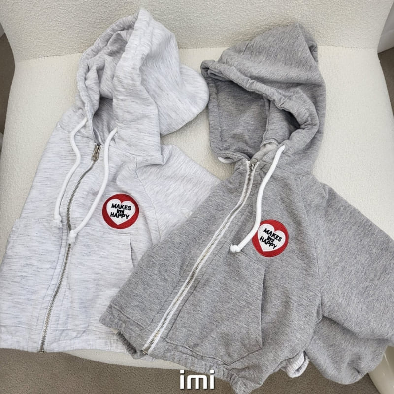 Imi - Korean Children Fashion - #discoveringself - Hoody Zip Up - 3