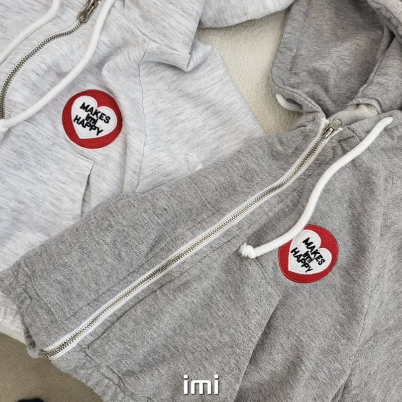 Imi - Korean Children Fashion - #discoveringself - Hoody Zip Up - 4