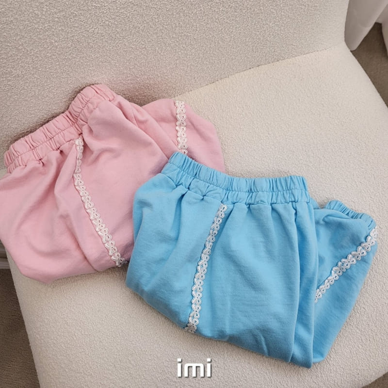 Imi - Korean Children Fashion - #magicofchildhood - Ribbon Jogger Pants - 3