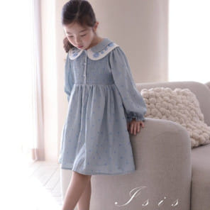 Isis - Korean Children Fashion - #Kfashion4kids - Double Collar One-Piece