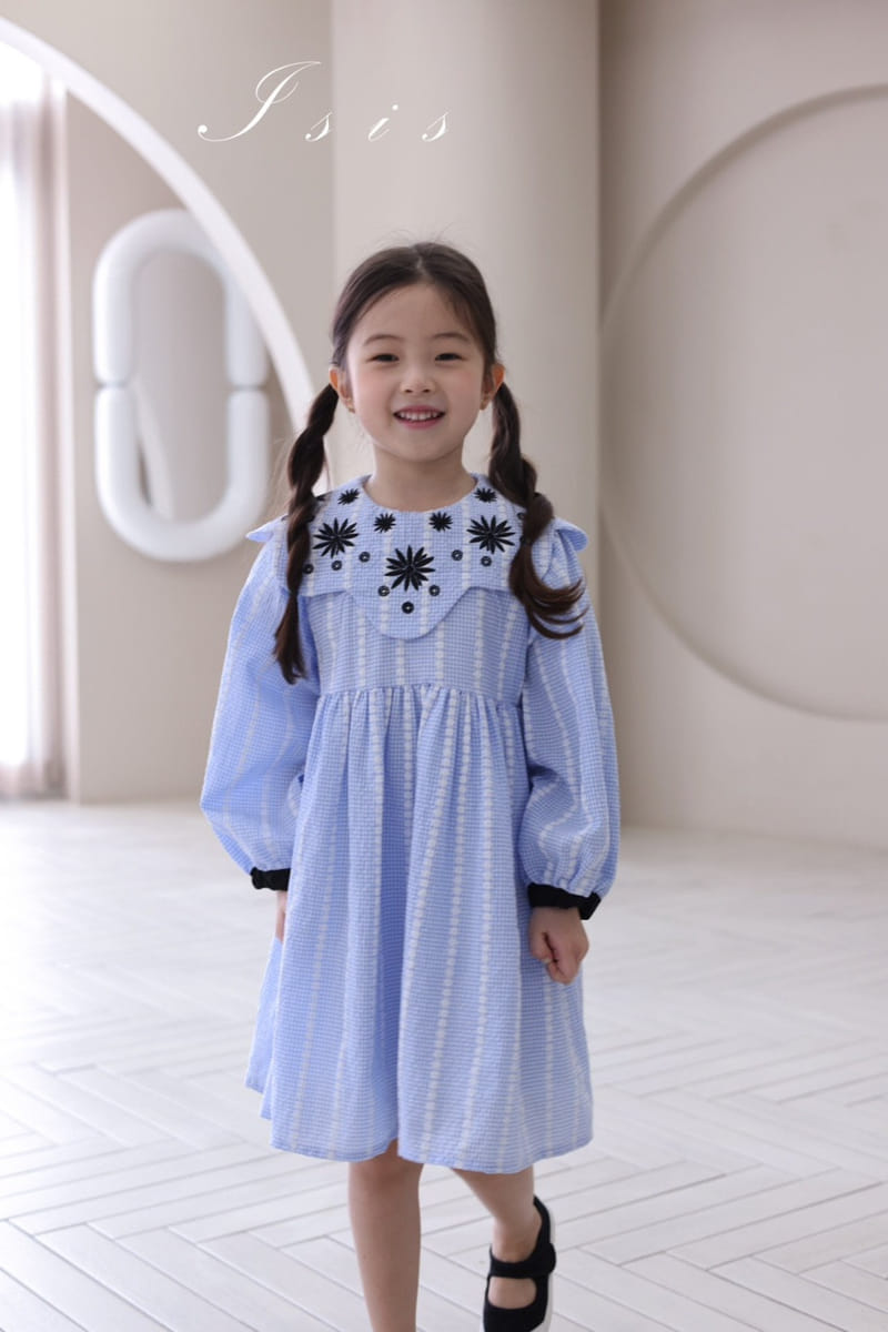 Isis - Korean Children Fashion - #Kfashion4kids - Ccobang Black Embroidery One-Piece - 3