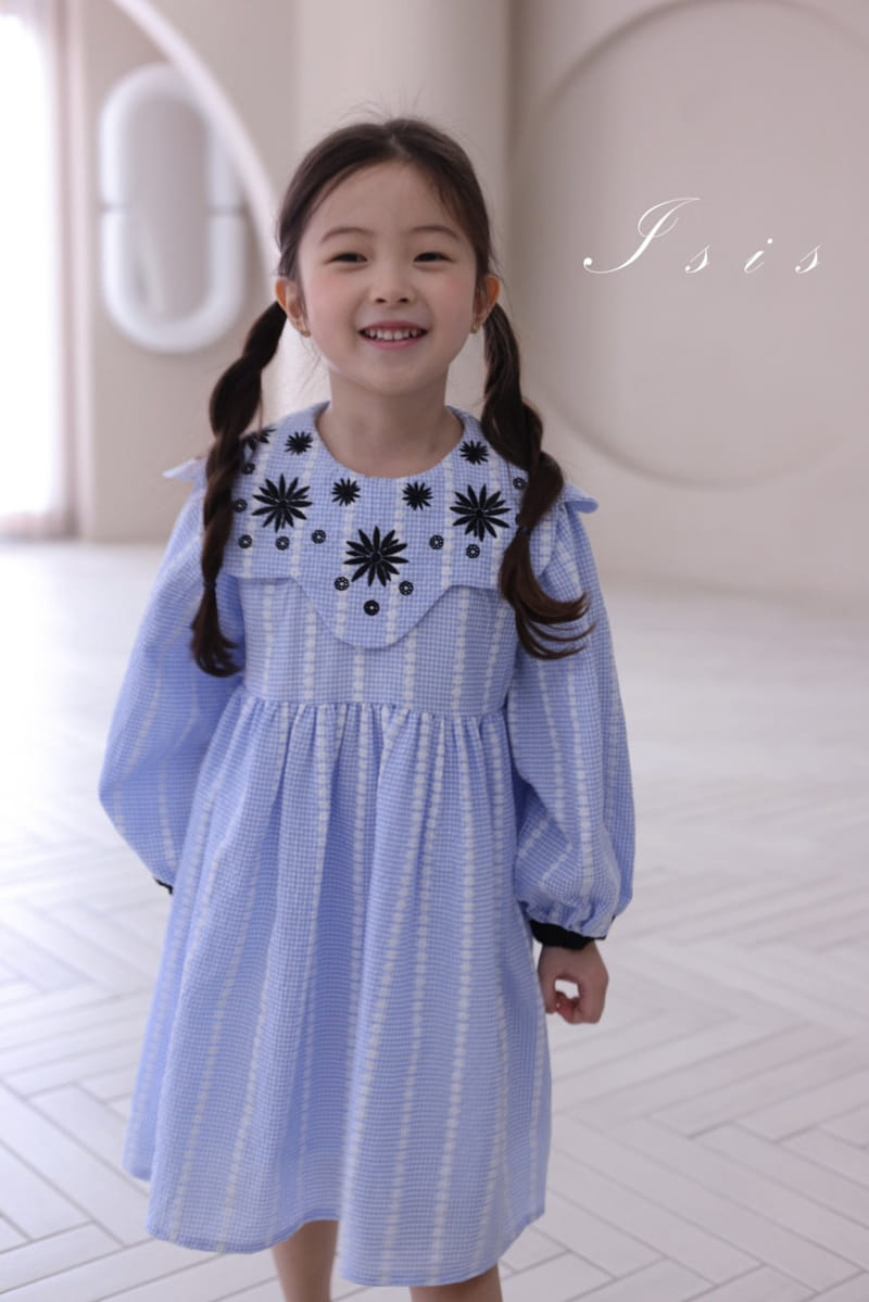 Isis - Korean Children Fashion - #kidzfashiontrend - Ccobang Black Embroidery One-Piece - 2