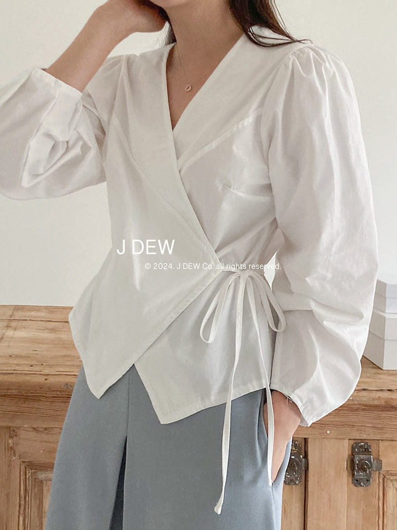 J dew - Korean Women Fashion - #womensfashion - Move Wrap Blouse - 6