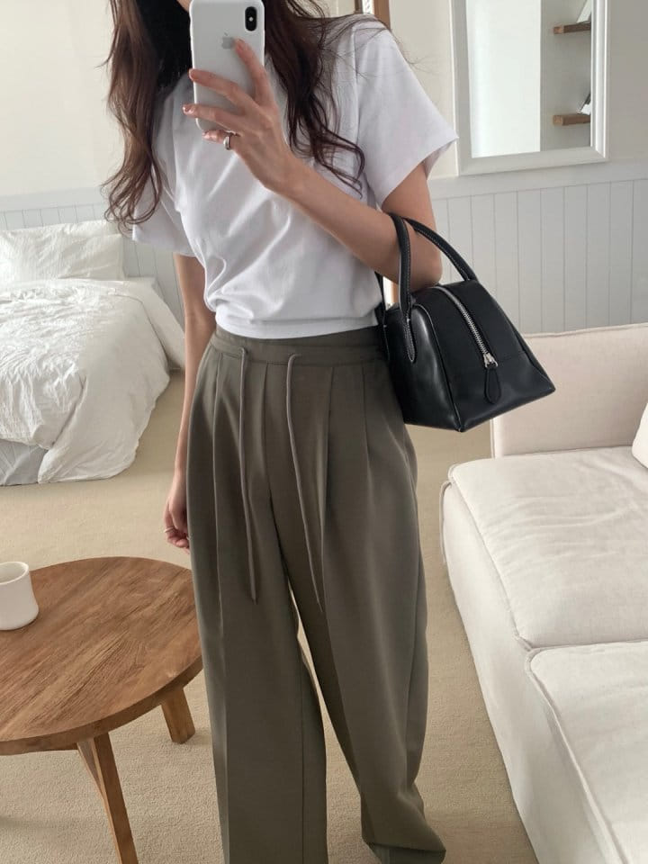 Jeiin - Korean Women Fashion - #momslook - Burning Slacks - 10