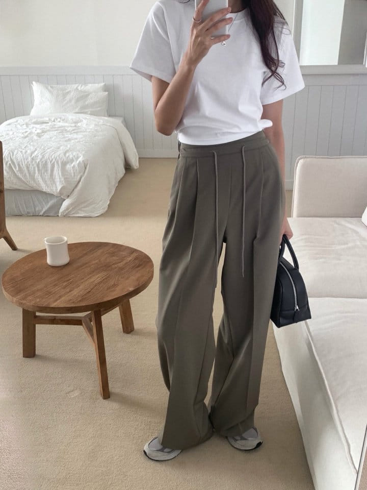 Jeiin - Korean Women Fashion - #womensfashion - Burning Slacks - 9