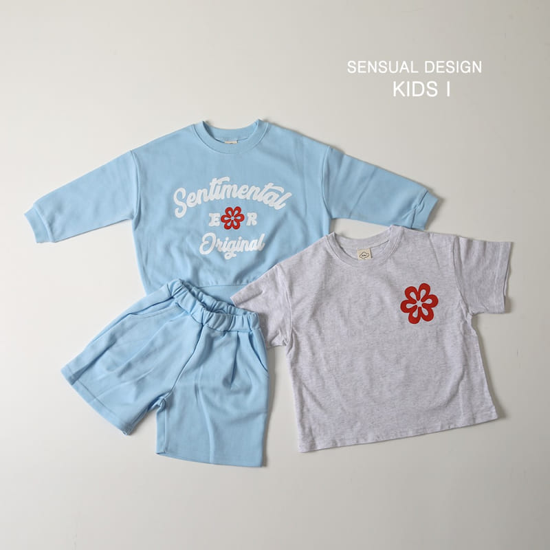 Kids i - Korean Children Fashion - #designkidswear - Flower Top Bottom Set - 3