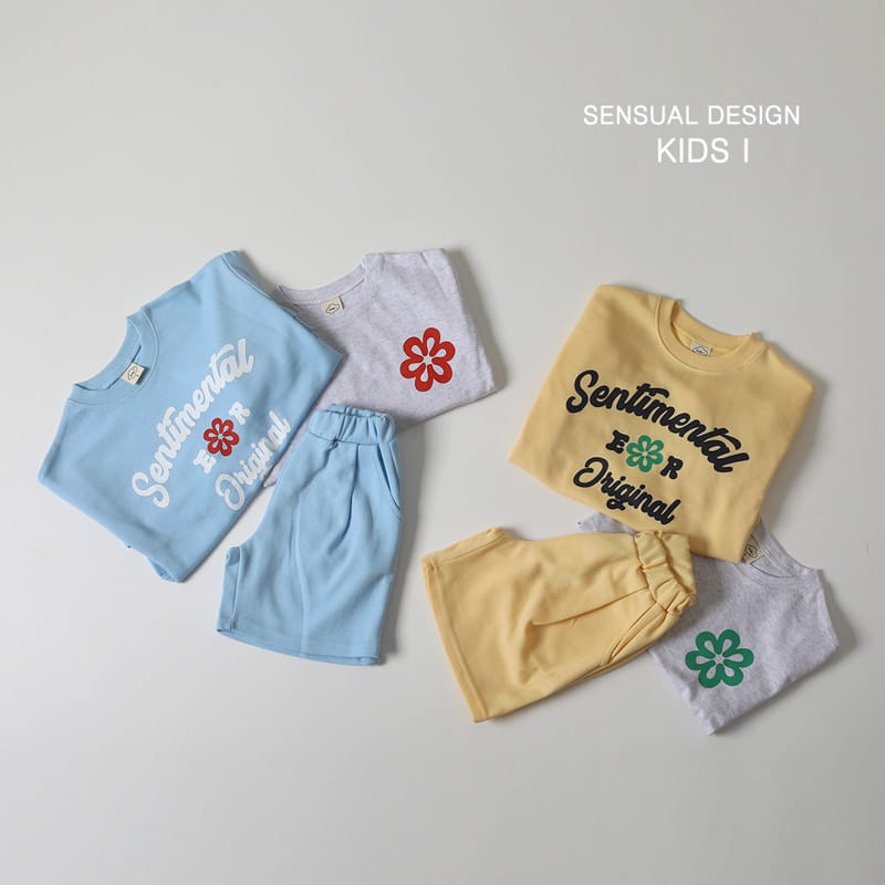 Kids i - Korean Children Fashion - #fashionkids - Flower Top Bottom Set - 5