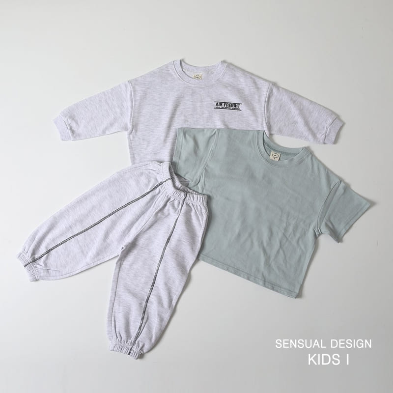 Kids i - Korean Children Fashion - #kidsshorts - Airplane Top Bottom Set - 4