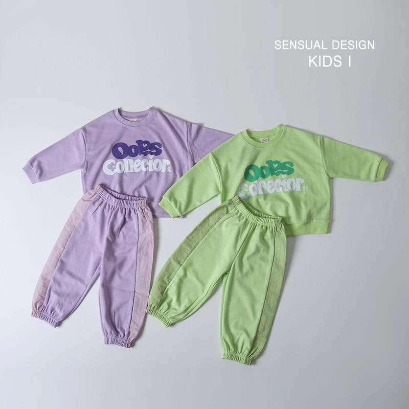 Kids i - Korean Children Fashion - #kidzfashiontrend - Ops Top Bottom Set - 3