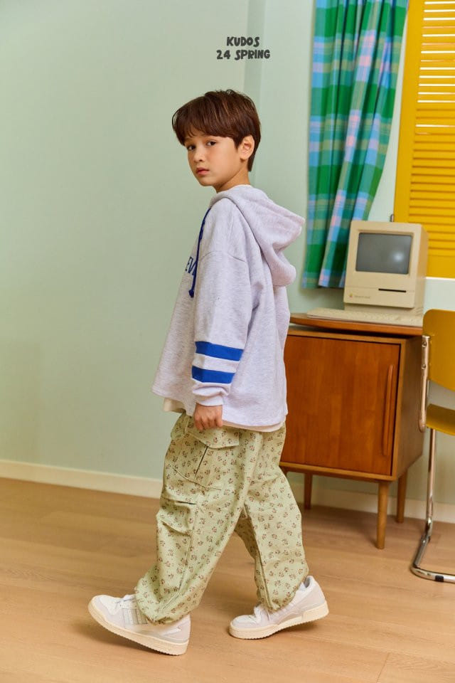 Kudos - Korean Children Fashion - #Kfashion4kids - Lace  Up Hoody Sweat Shirt - 7