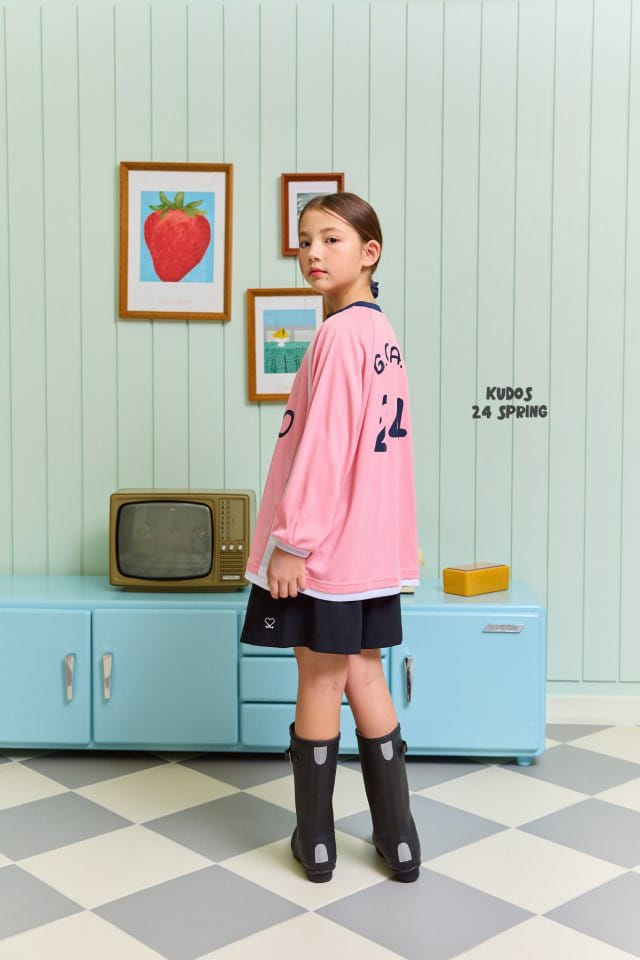 Kudos - Korean Children Fashion - #kidzfashiontrend - Soccoer Jersey Long Sleeve Tee - 4